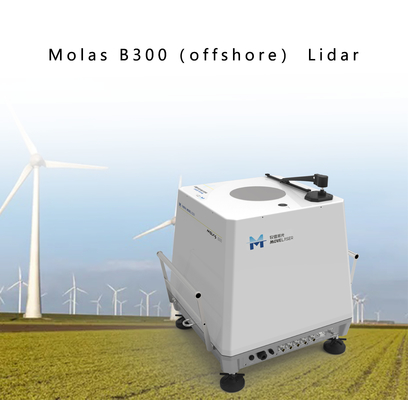 Molas B300沖合いのドップラーの風Lidarの実用温度範囲-40℃ | 50℃