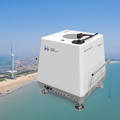 温度範囲 -40℃～60℃ 洋上風力LiDAR 湿度範囲 0%～100% および 24V±5%DC 電源