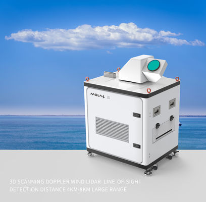 buy ドップラー風速Lidarの視線の検出の間隔4km-8kmの大きい範囲をスキャンする3d online manufacture
