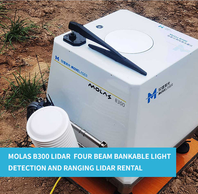 Molas B300 4のビームLidarのレンタル銀行軽い検出および及ぶこと