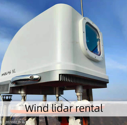 レンタル50-200mの測定の風Lidar 4hzは頻度-50~50m/S風速を見本抽出する