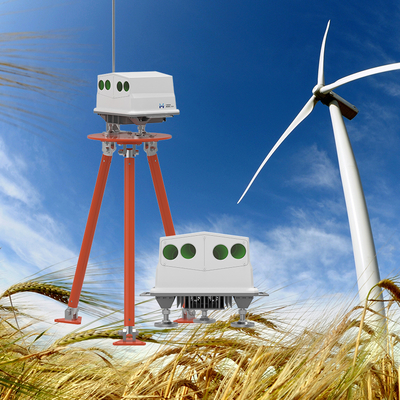 風力資源評価用軽量重量データユニット≤6kg風力エネルギーLidarシステム